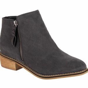 Blondo Booties - grey suede size 7 NEW WITHOUT TAGS